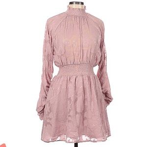 F21 | Floral High Neck Mini